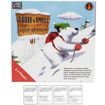 Learning Well® Cause & Effect: Alpine Adventure Games, Level 2.0-3.5