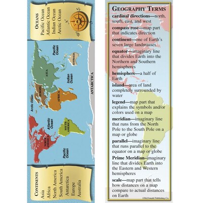 McDonald Publishing Smart Bookmarks, Geography