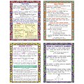 McDonald Publishing Factors Multiples Square Roots and Prime and Composite Numbers Poster Set, Math