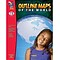 On The Mark Press® Outline Maps of The World Mapping Skills, Grades 1st - 8th, 2 EA/BD