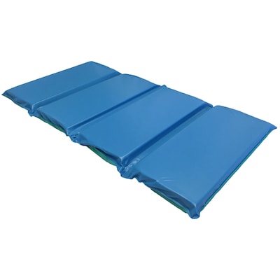 Peerless Plastics Daydreamer Vinyl Rest Mat, 48 x 24, Blue/Teal (PZ-HSM248)