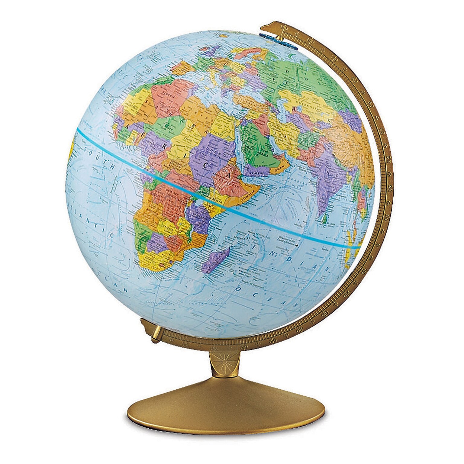 Replogle Globes The Explorer Political Raised Relief Classroom Globe, 12 (RE-30501)