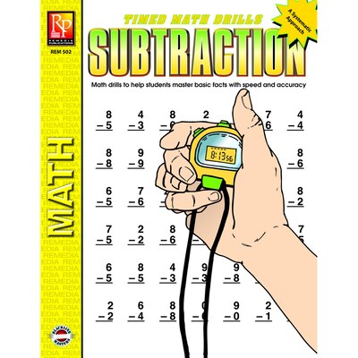Timed Math Drills: Subtraction