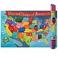 Round World Products United States Map for Kids, 24 x 36 (RWPKM02)