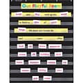 Scholastic Teaching Resources Standard Pocket Chart, 34 x 44, Black, Ages 5-10 (SC-573277)