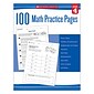 Scholastic 100 Math Practice Pages for Grade 4 (SC-579940)