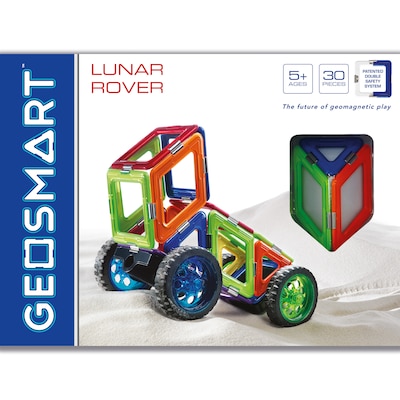 Smart Toys and Games Geosmart Magnetic Construction, Lunar Rover, 30/Set (SG-GO0211US)