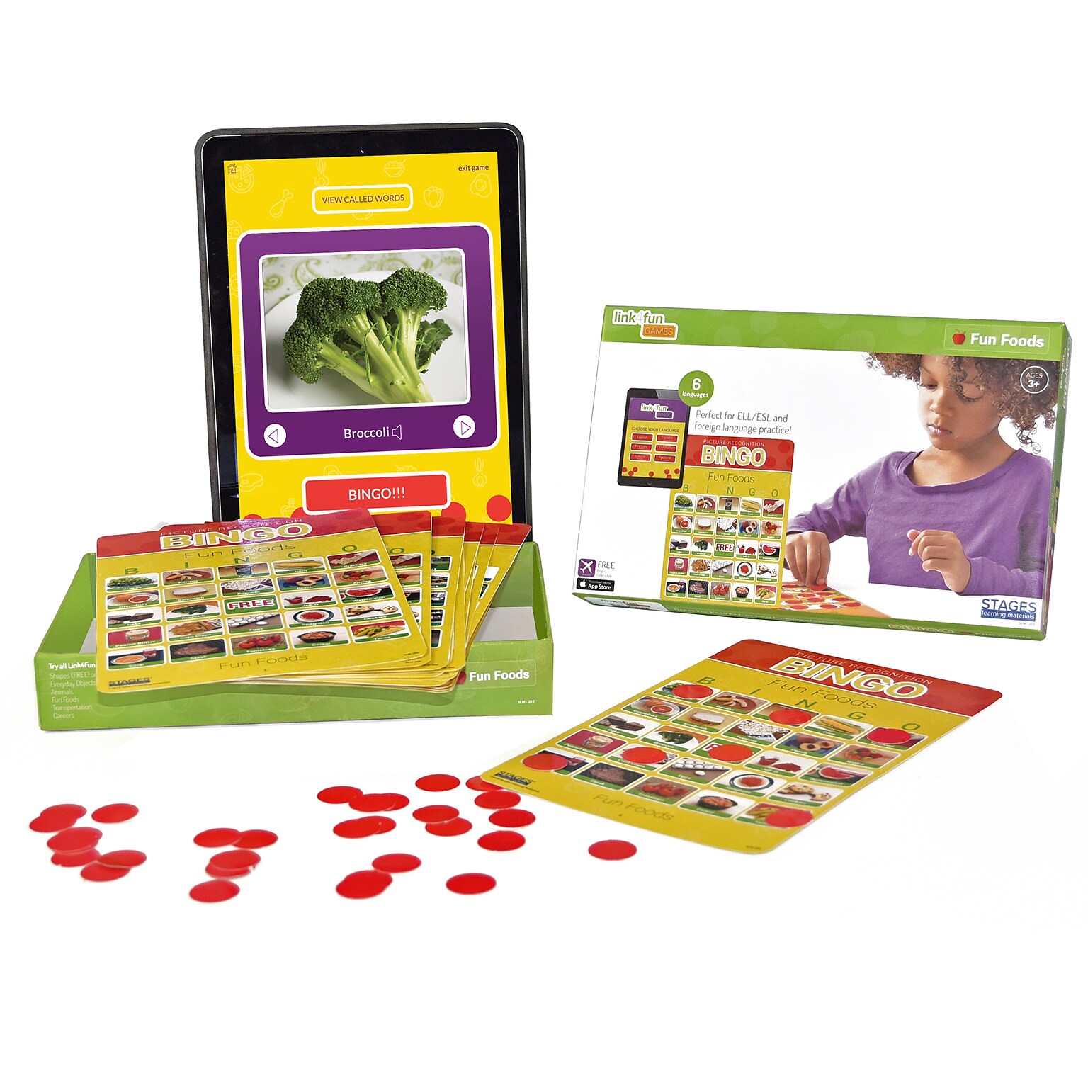 Stages Learning Materials Fun Foods Bingo (SLM203)