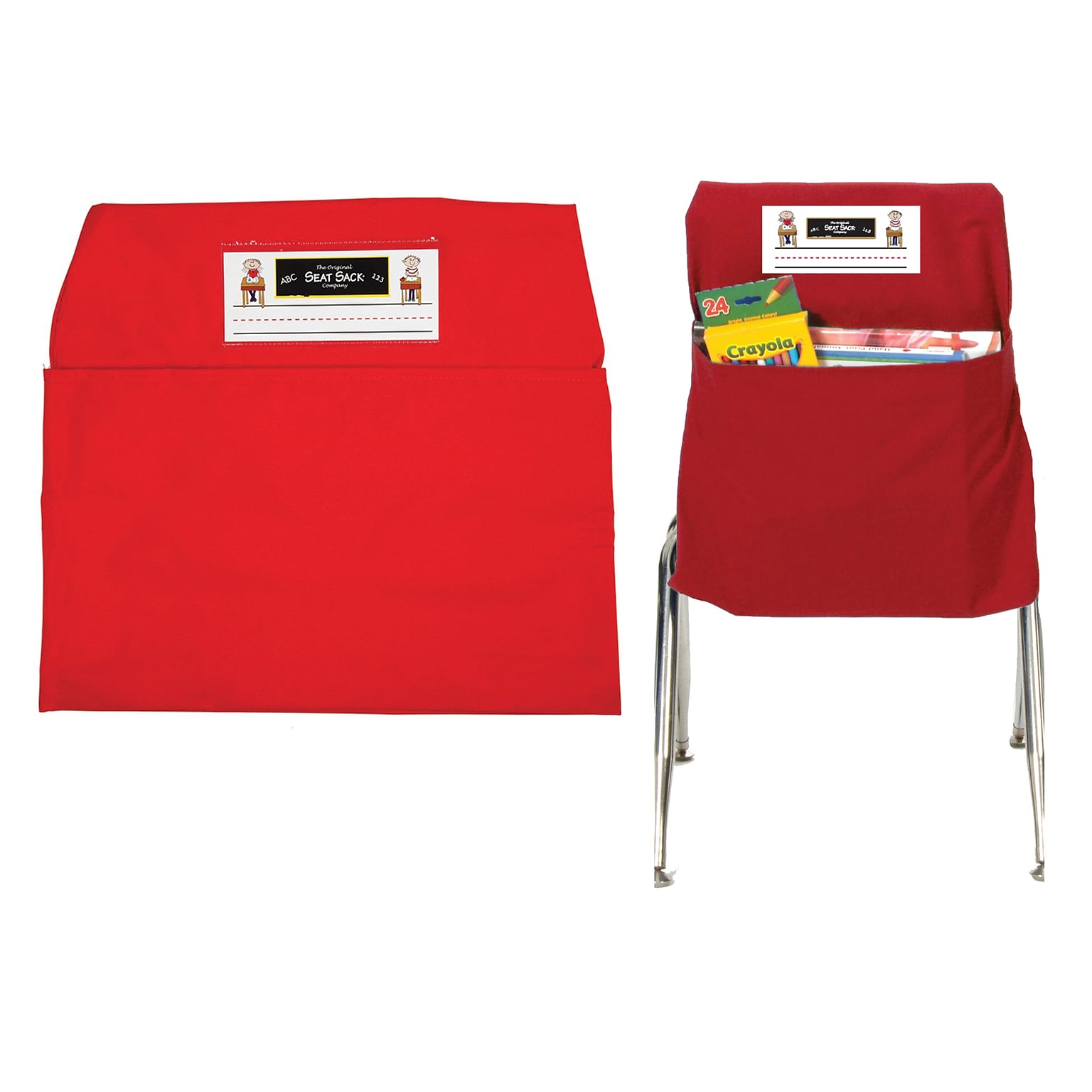 Seat Sack™ Small Seat Sack, 12, Red, 2 EA/BD