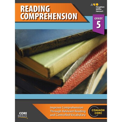 Houghton Mifflin Harcourt "Steck-Vaughn Core Skills Reading Comprehension" Workbook, Grade 5th