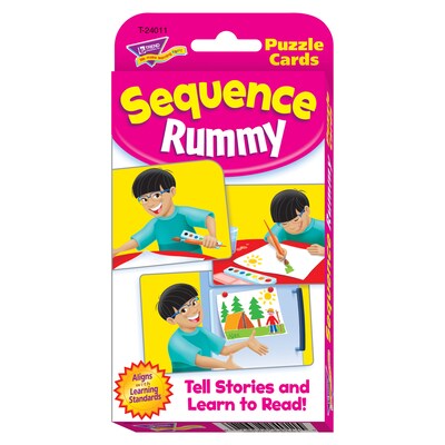 Trend® Challenge® Cards, Sequence Rummy