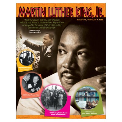 Martin Luther King, Jr. Learning Chart