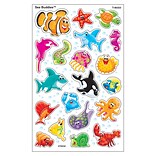 Trend Sea Buddies superShapes Stickers-Large, 160 CT (T-46333)