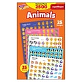 Trend Animals superShapes Stickers Variety Pack, 2500 CT (T-46904)