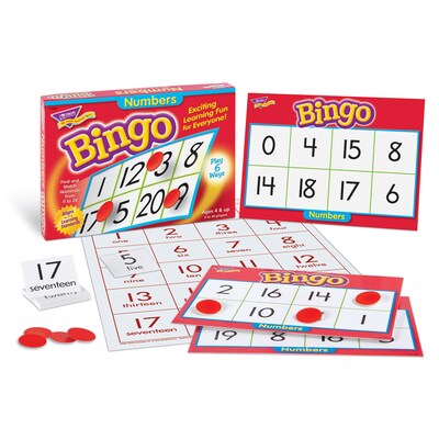 TREND enterprises, Inc. Numbers Bingo Game (T-6068)