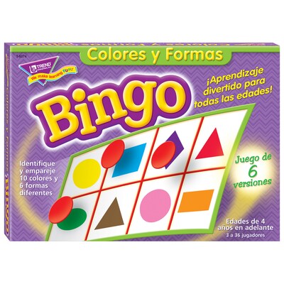 Trend® ESL & ELL Resources, Bingo Games, Colors