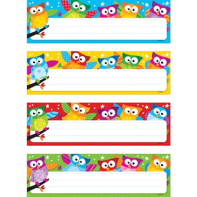 Owl-Stars!™ Desk Toppers® Name Plates Variety Pack