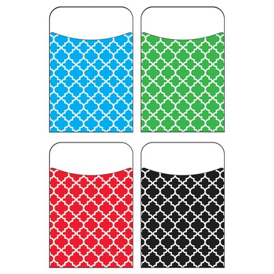 Trend Moroccan Terrific Pockets Variety Pack 1 Pocket, Assorted, Bundle of 6, 40/pk total of 240 (T-77909)