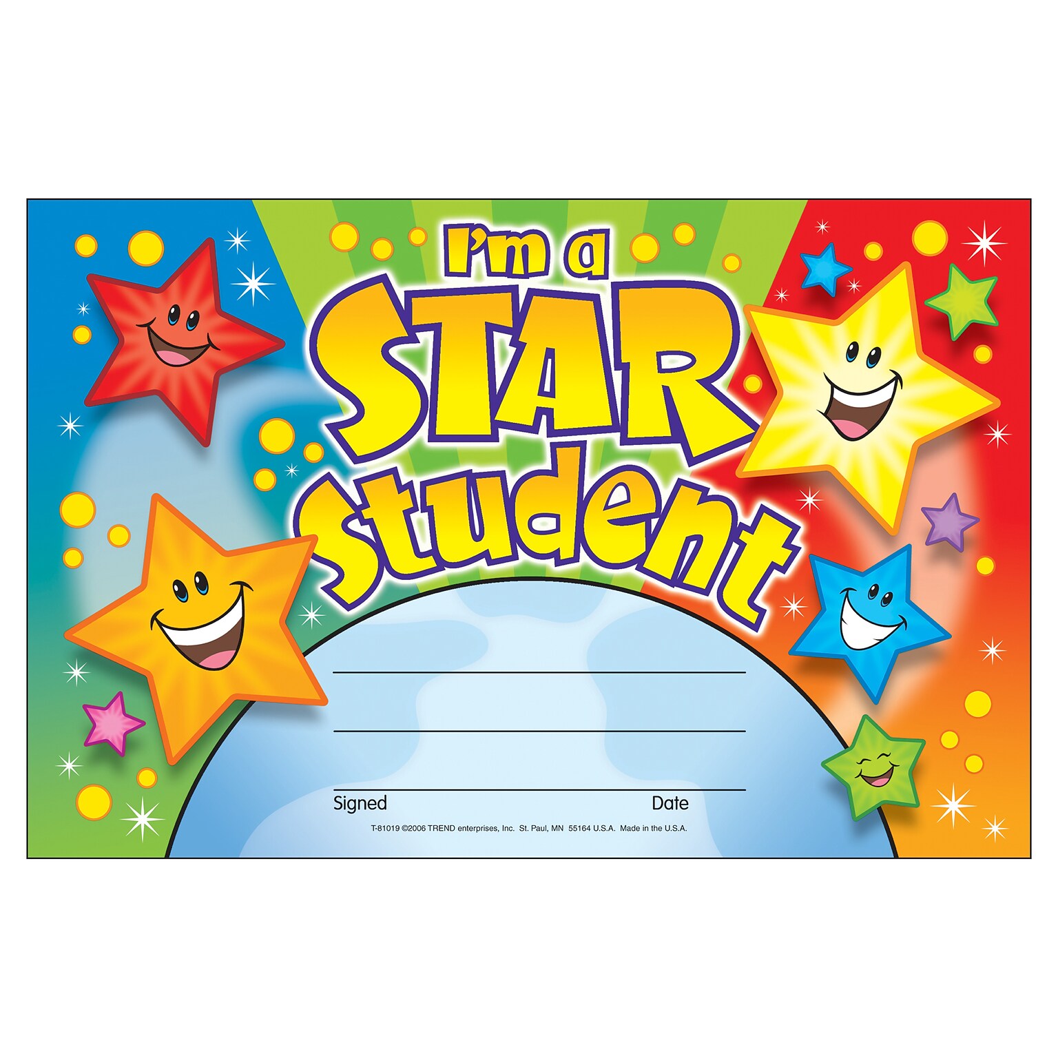 Trend Im a Star Student Recognition Awards, 30 CT (T-81019)