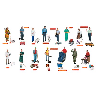 Bulletin Board Sets, Community Helpers