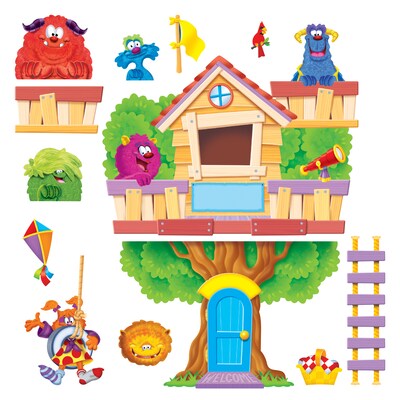 Trend® Bulletin Board Sets, Furry Friends Clubhouse