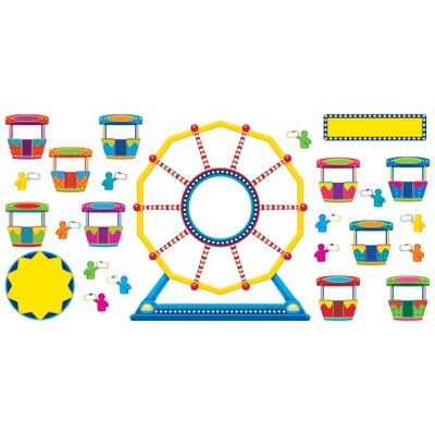 Trend Enterprises® Bulletin Board Set, Ferris Wheel Job Chart Plus