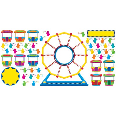 Trend Enterprises® Bulletin Board Set, Ferris Wheel Job Chart Plus