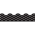 Trend Enterprises® Toddler - 12th Grade Terrific Trimmer, Black Polka Dots, 12/Pack