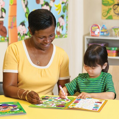 Trend Enterprises School Skills Wipe-Off Book, Pre-K & Kindergarten Workbook (T-94231)