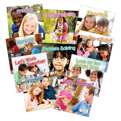 Teacher Created Resources Little World Social Skills Book Set, 10/Set