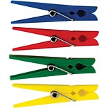 Teacher Created Resources Plastic Clothespins, Assorted Colors, 40 ct. (TCR20649)