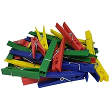 Teacher Created Resources Plastic Clothespins, Assorted Colors, 40 ct. (TCR20649)