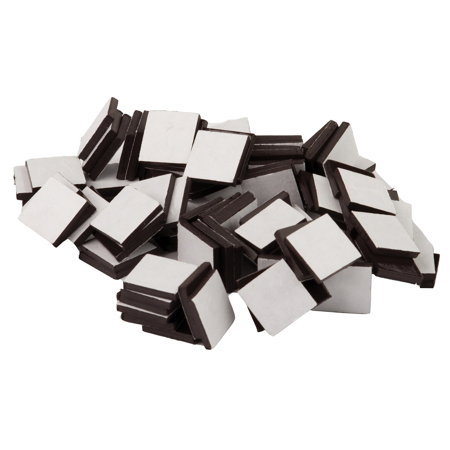 Teacher Created Resources Adhesive Magnetic Squares, Black, 100/Set (TCR20720)