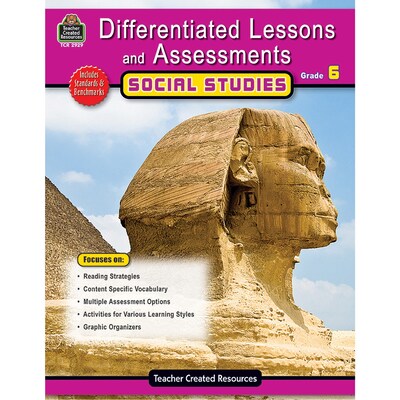 Differentiated Lessons & Assessments, Social Studies, Grade 6
