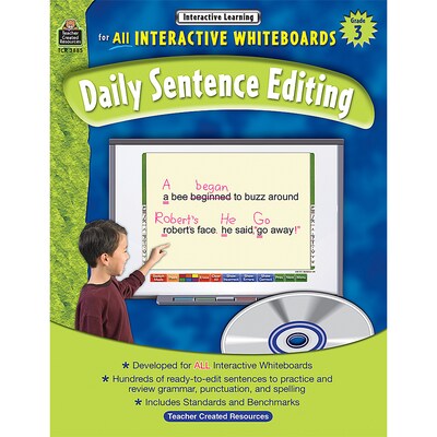 Interactive Learning, Daily Sentence Editing, Grade 3