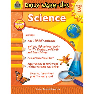 Teacher Created Resources Daily Warm-Ups, Grade 3 (TCR7368)