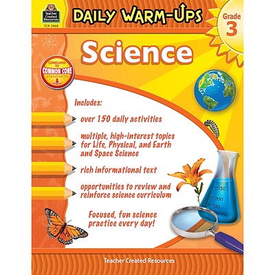Teacher Created Resources Daily Warm-Ups, Grade 3 (TCR7368)