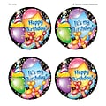 Teacher Created Resources Happy Birthday Wear ’Em Badges, Pack of 32 (TCR4496)