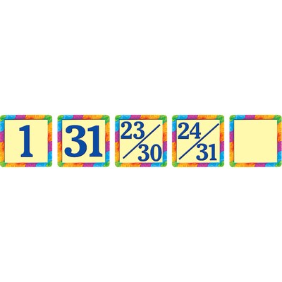 Rainbow Calendar Days