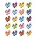 Teacher Created Resources Flip Flops Stickers, Pack of 120 (TCR5649)