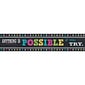 Teacher Created Resources 8" x 39" Chalkboard Brights Anything is Possible Banner (TCR5840)