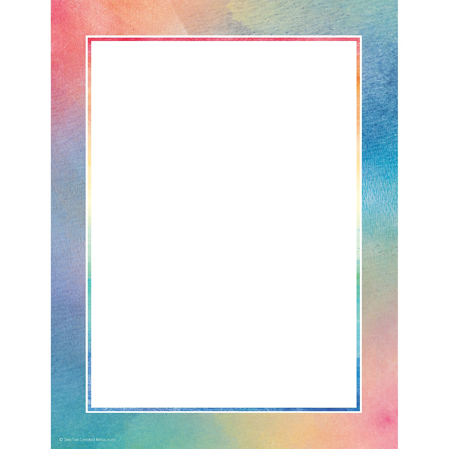 Teacher Created Resources Watercolor, 8.5 x 11 Computer Paper, 150 Sheets (TCR8967)