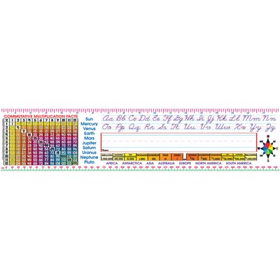 Super School Tool Name Plates, Upper Grades, Standard Cursive