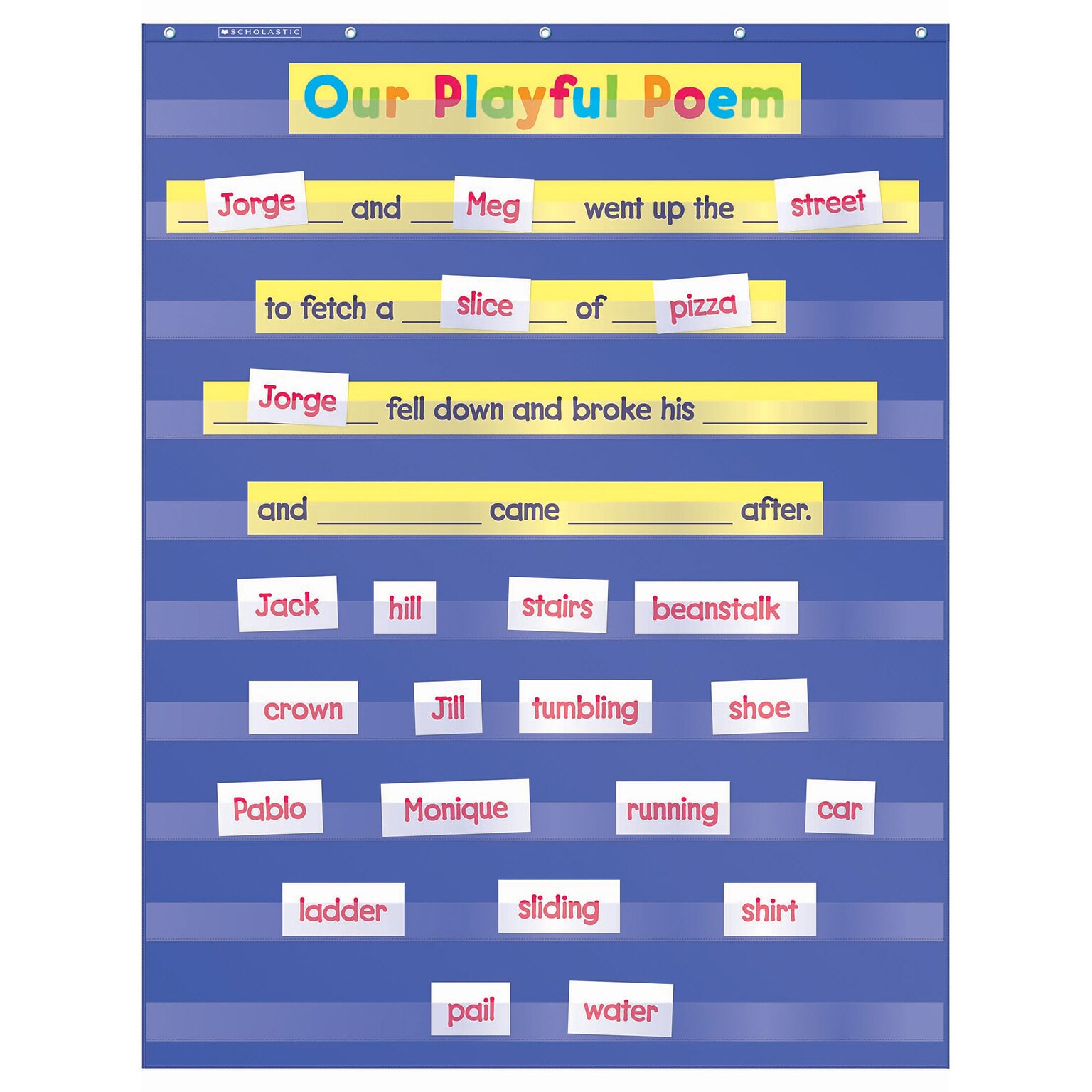 Teachers Friend Pocket Charts, Standard, Grades K-5