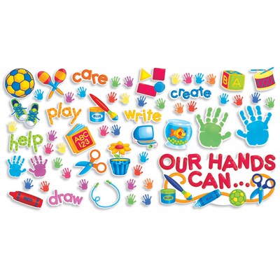 Teachers Friend Bulletin Board Sets, Our Hands Can
