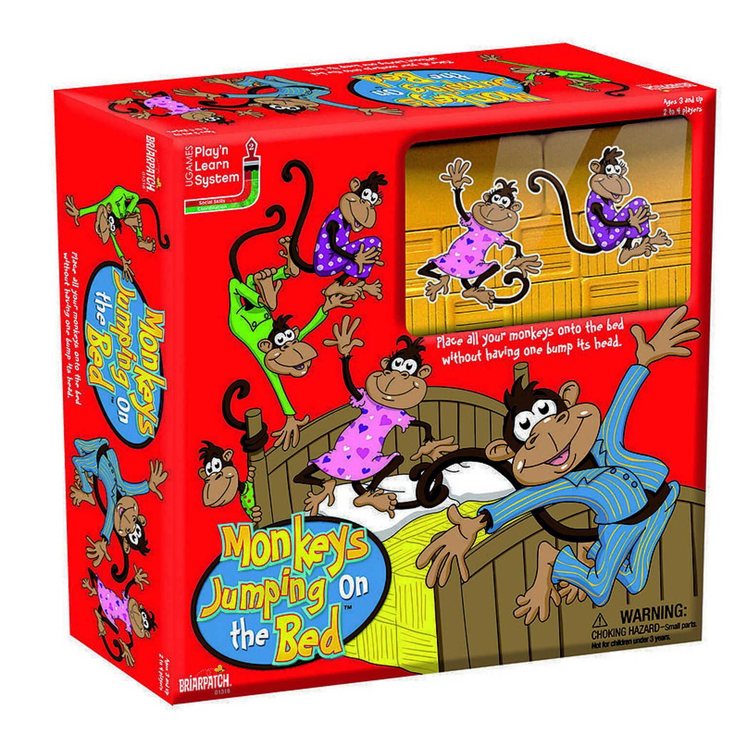 University Games Five Little Monkeys Jumping on the Bed Game (UG-01318)