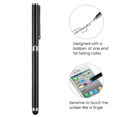 Insten Black Stylus Pen with Package For Samsung Galaxy Tab / Apple iPad iPhone / Universal Phone Tablet