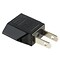 Insten® Travel Charger EU to US Plug Adapter, Black