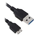 Insten Black 3 Micro USB 3.0 Data Charging Cord Cable For Samsung Galaxy Note 3 III N9000/ Galaxy S5