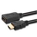 Insten® High Speed 1991146 8 HDMI Cable 28AWG Male to Female Extension, Black